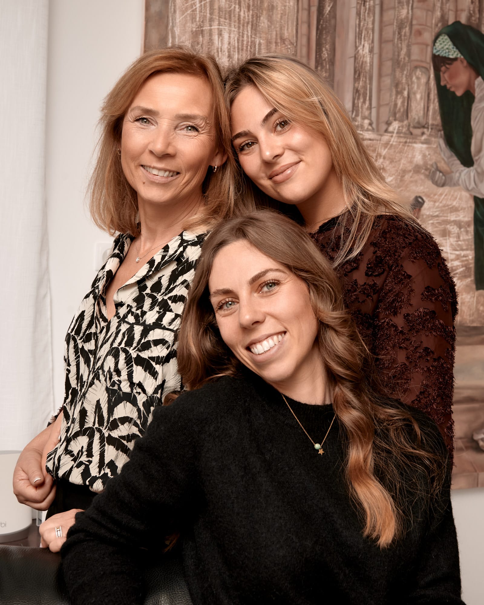 Portrait de famille lors d’une séance photo à Marseille
